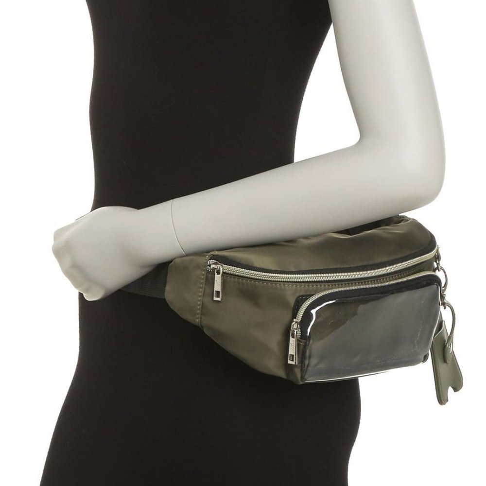 NEW Madden Girl Mask Sanitizer Holder Belt Bag Set Adjustable Strap Fanny Pack - Picture 6 of 7